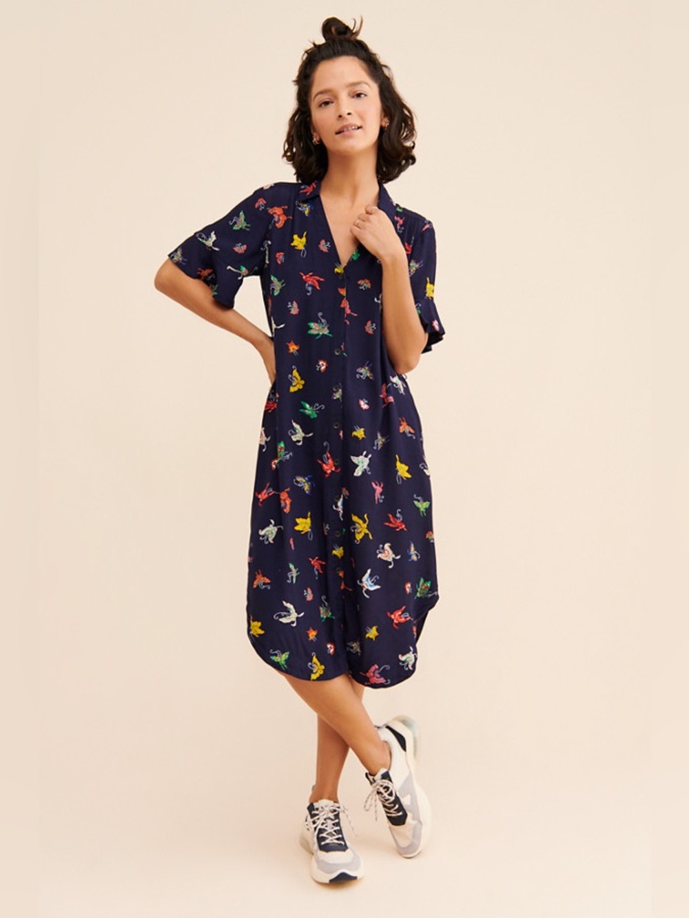 Maeve Flutterby Dress by Anthropologie